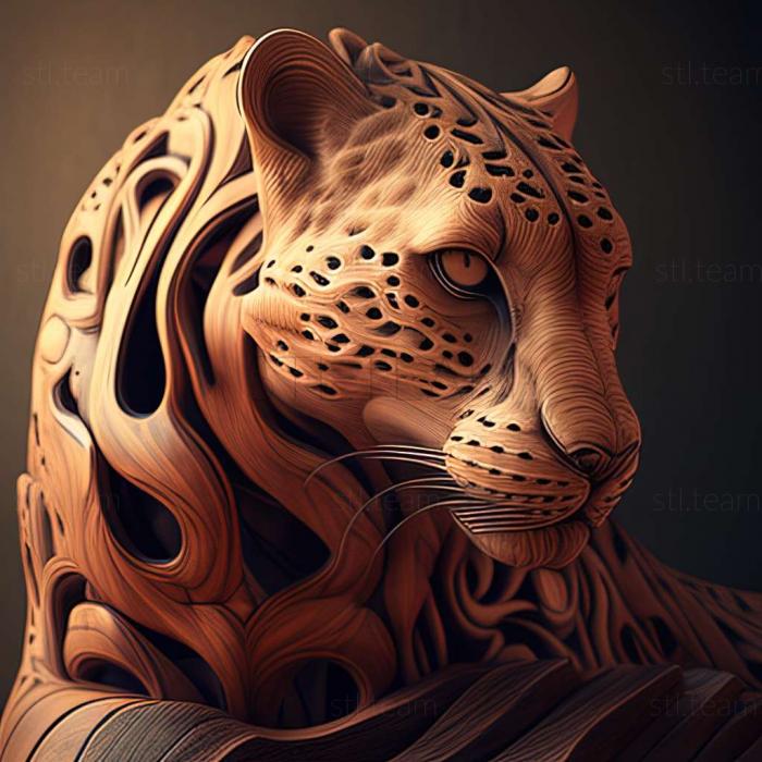 3D модель Corambis pantherae (STL)